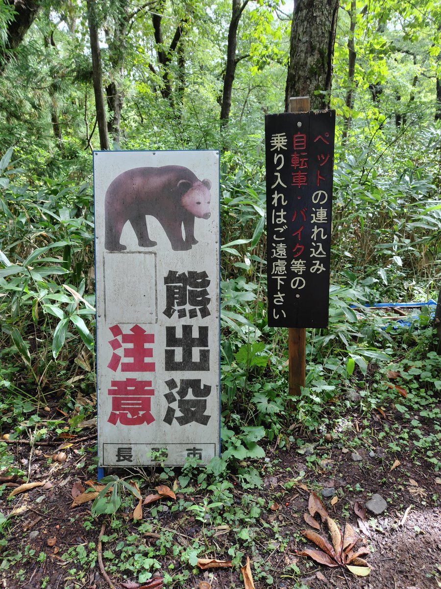 初ハイキングツーリングは雨。靴は別で持ってってよかった。