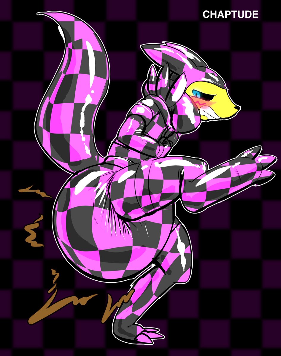 bsky@evilhorrorpoof's Renamon error pic made me feel funny