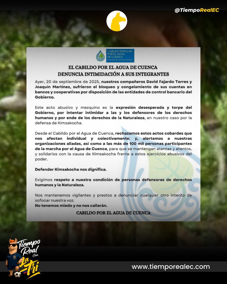 Tiempo Real tweet media