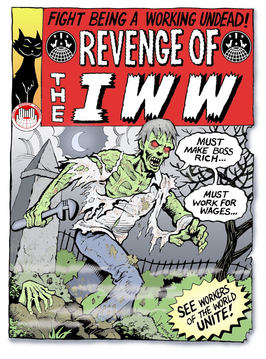 IWWPHX's tweet image. The Working People are tired of being mindless zombies.

October's Assembly is 10/11. Zoom only, same time. Zoom link &amp;amp; agenda available in discord 👇

linktr.ee/iwwphx

#IWWPHX #IWW #Organize #Lets8647 #Union #Unionize