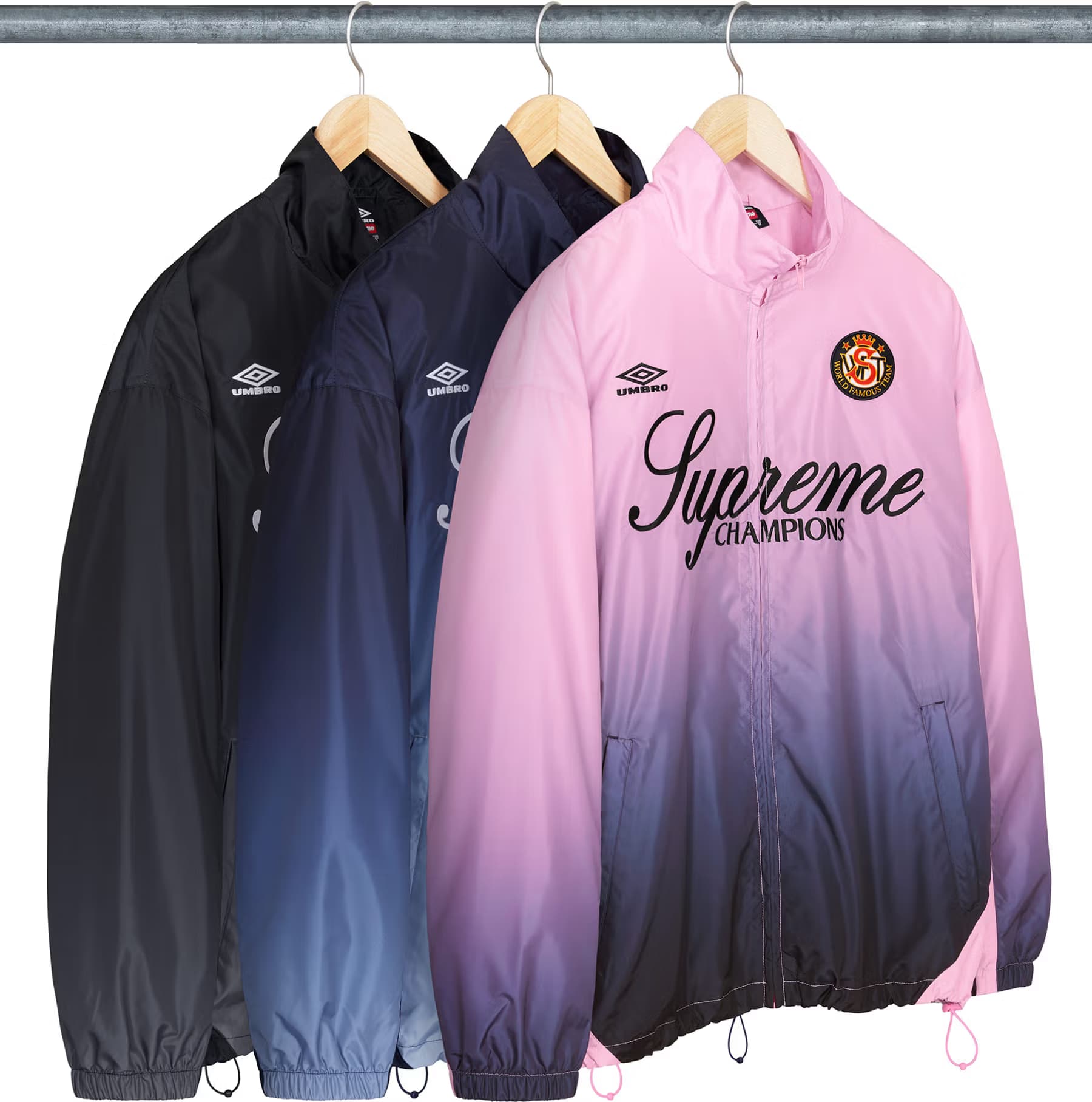 supreme Swarovski Motion Logo ネイビー XL アイテム画像