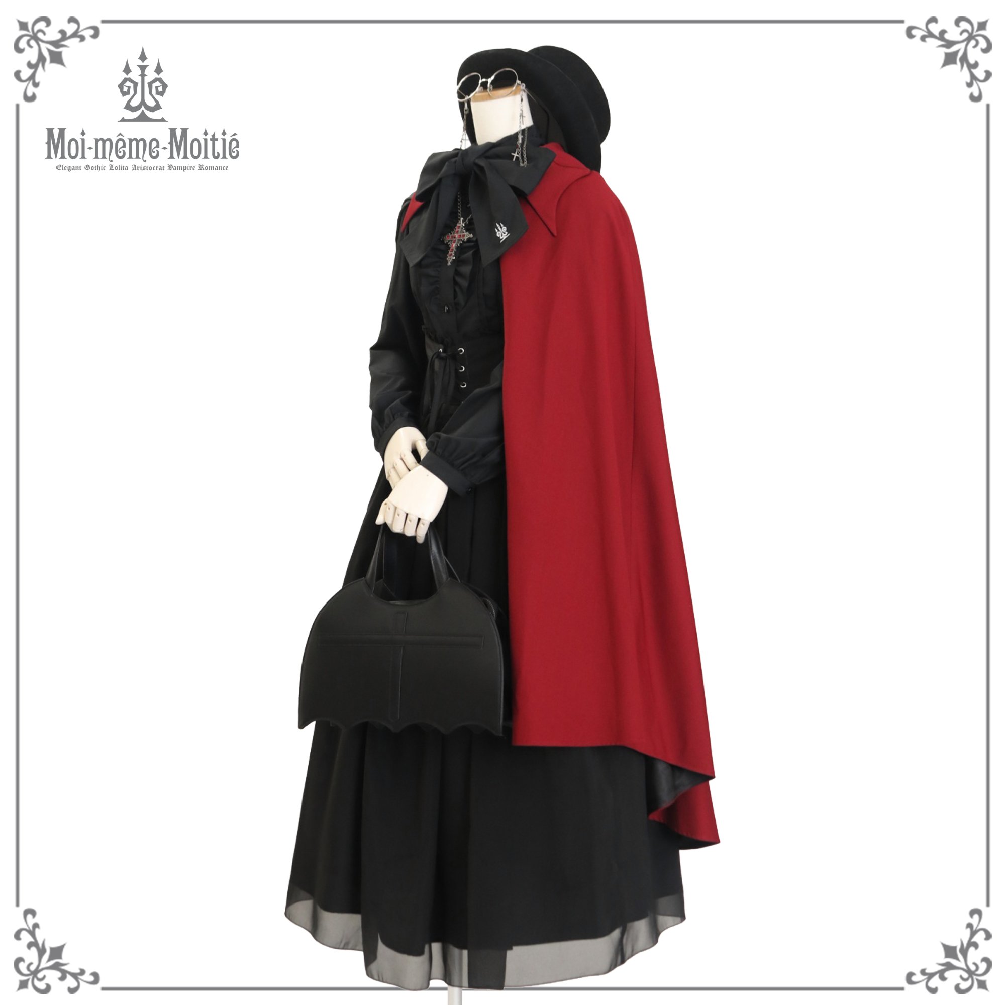 Moi-même-Moitié2枚セット燭台刺繍パフカットソー