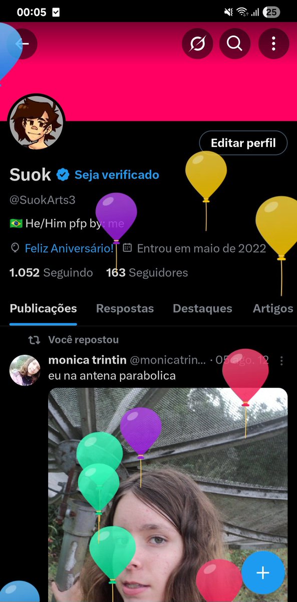 Como que tira os balão?