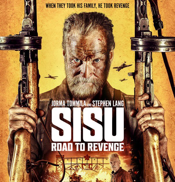 Sisu: Road to Revenge is an INSANE ride down a road of absolute carnage.

There’s such a visceral feel to this film, which also has endlessly creative action scenes &amp; kills—not to mention its surprisingly emotional core.

Do not sleep on this sequel, it’s a literal blast.

#SISU