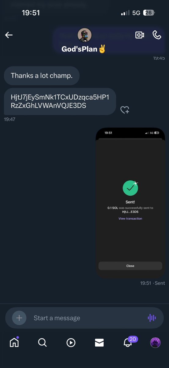 Winner rewarded successfully!