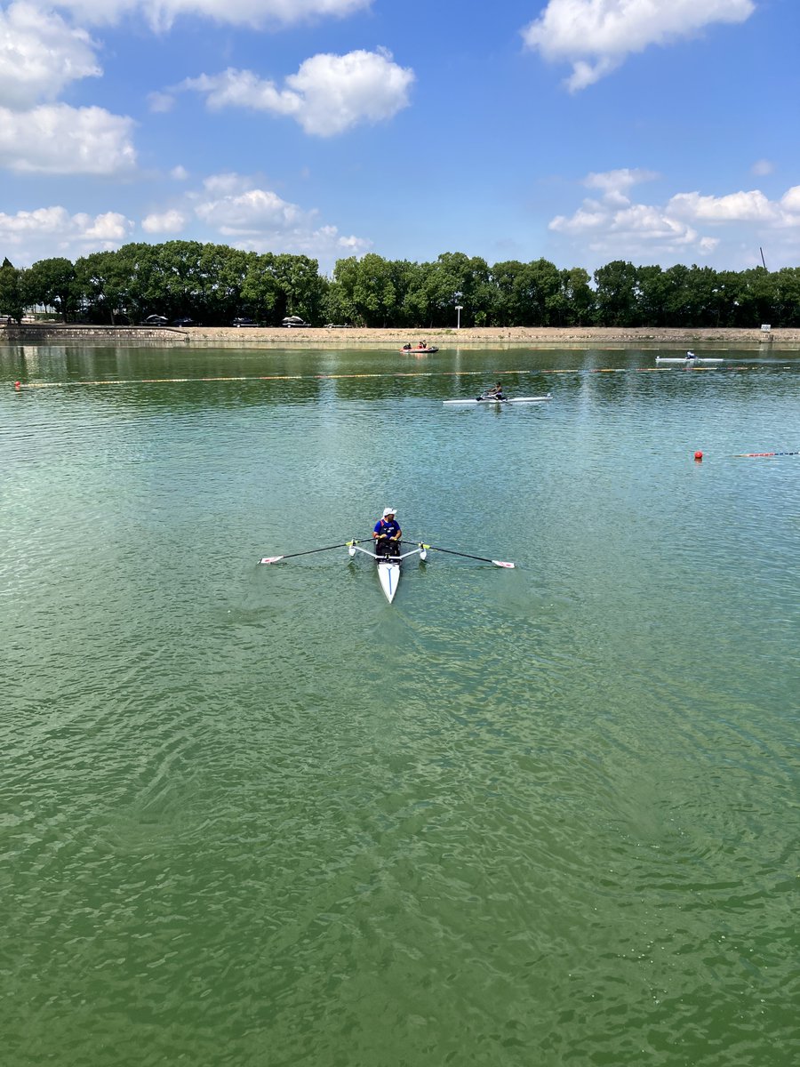 PR1男子シングルスカル・森選手、予選終了。

最後にメキシコに刺されて、5/5着。
公式タイムはまだ発表されません。

写真はクールダウンエリアに向かう橋の上から。