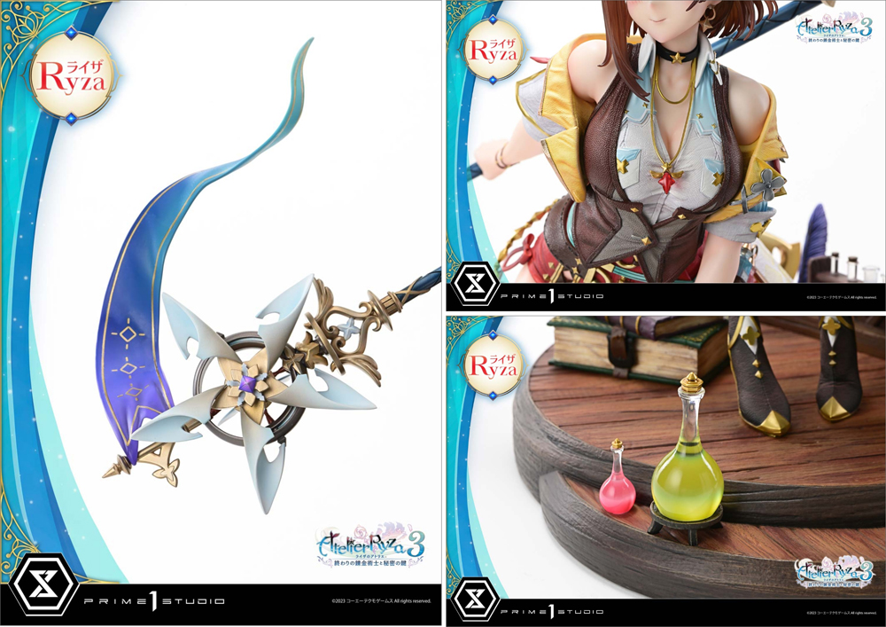 amiamihobbynews's tweet image. ヘッドスタンドも合わせて、自由にカスタマイズをお楽しみください❕️

最後の夏の姿を立体化！『ライザのアトリエ３ ～終わりの錬金術士と秘密の鍵～』より、「ライザ」の1/4スケールスタチューが登場！
news.amiami.jp/topics/2025/09…

#あみにゅー #ライザ3