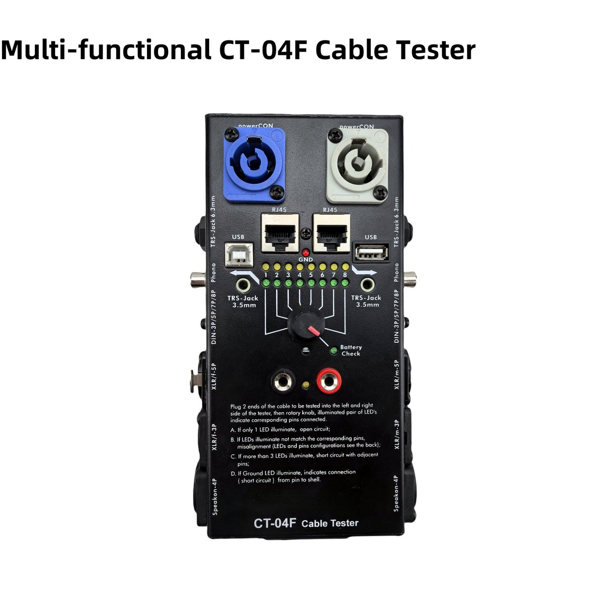 AmyChen0401's tweet image. CT-04F Cable Tester
#CableTester #CT04F #CT88 #AudioCable

Welcome to contact me for more information.
E-mail: amy@vertex-audio.com