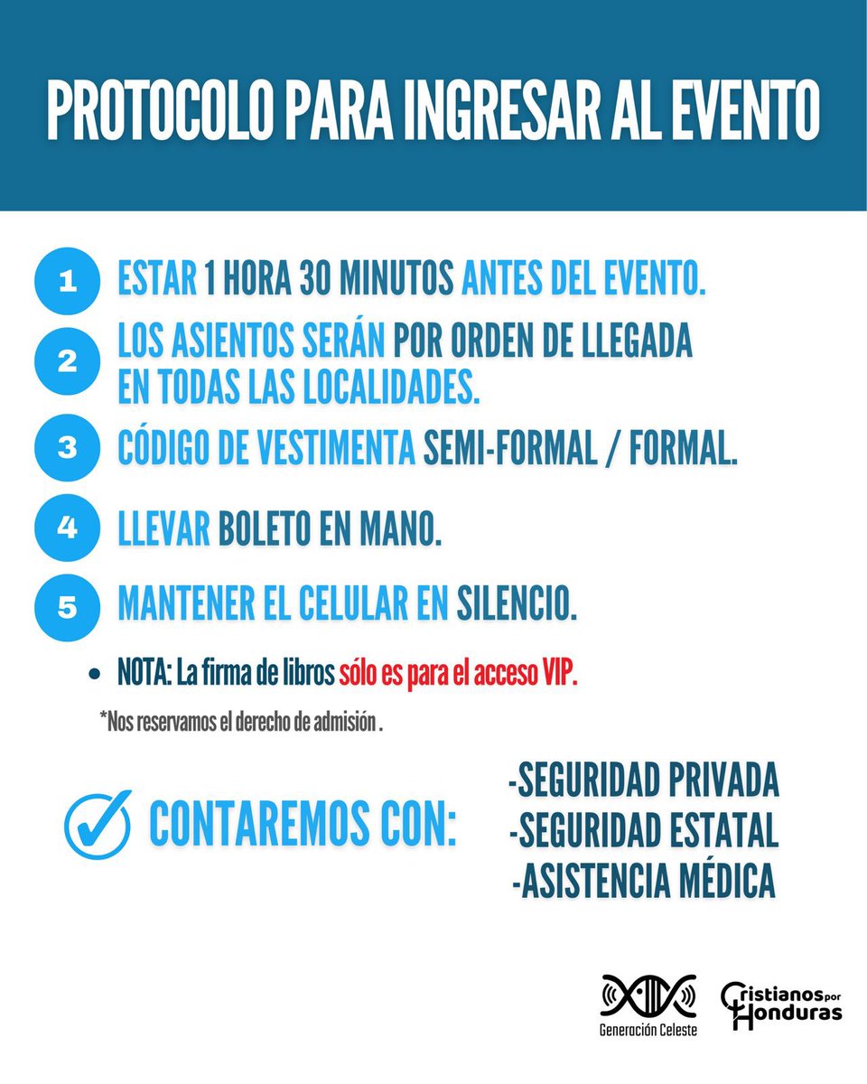 celesteshn's tweet photo. 🚨 Atención: es muy importante que estés al tanto de las condiciones  y protocolo para la conferencia. https://t.co/zDfABlzlHU