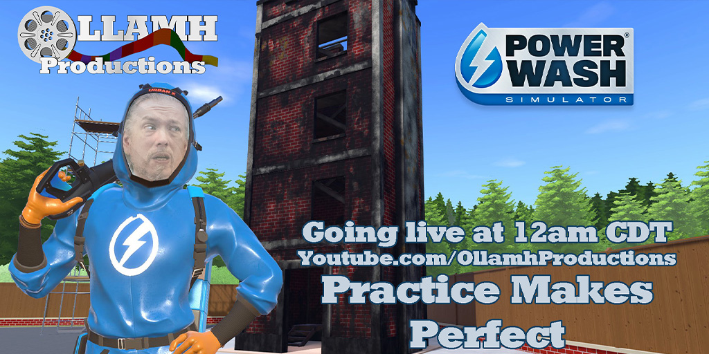 OllamhProducers's tweet image. Calvin&apos;s dad has another job for us, it turns out he was something of a famous racecar driver back in his day. The thing hasn&apos;t been out of the garage in ages though...

Going live at 12am CDT

youtube.com/live/4Grn_1H6K…

#PowerWashSimulator #Futurelab #Livestream