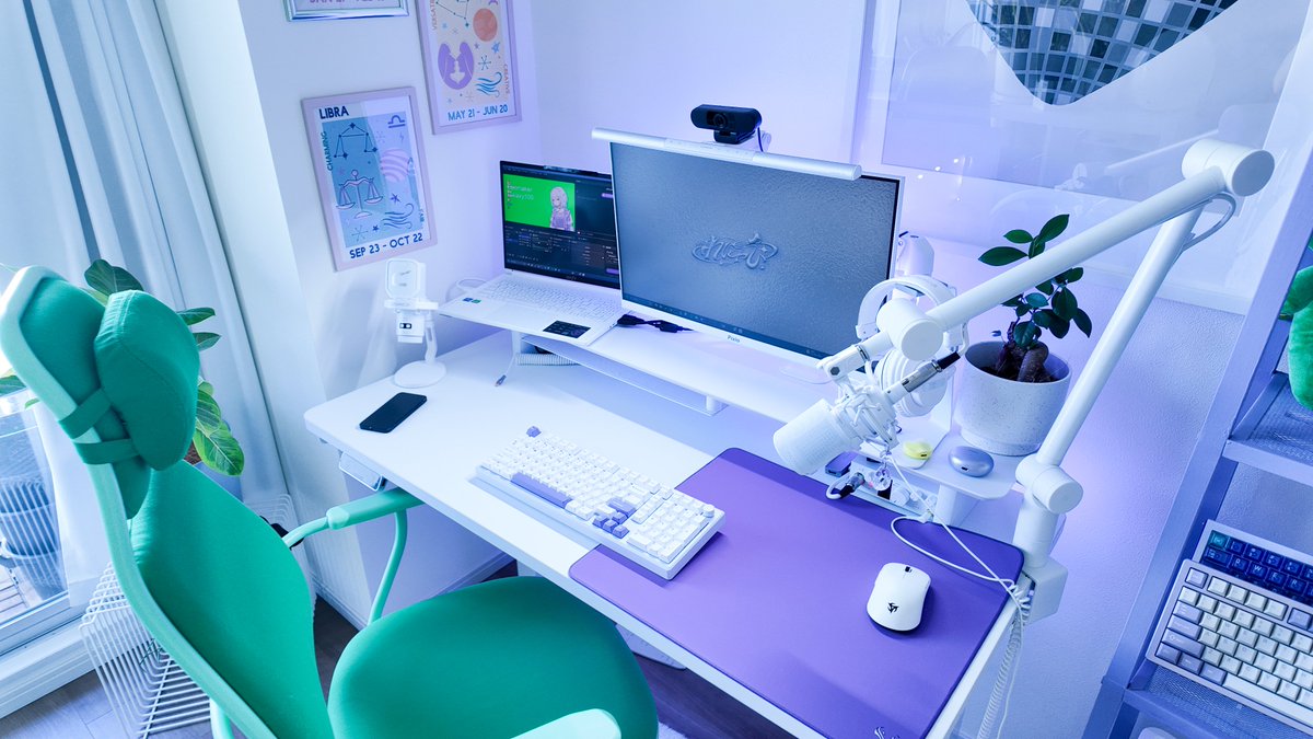 (^_ ̫ _^)˖⁺｡˚
#desksetup  #お前らのpcデスク周り晒していけ
