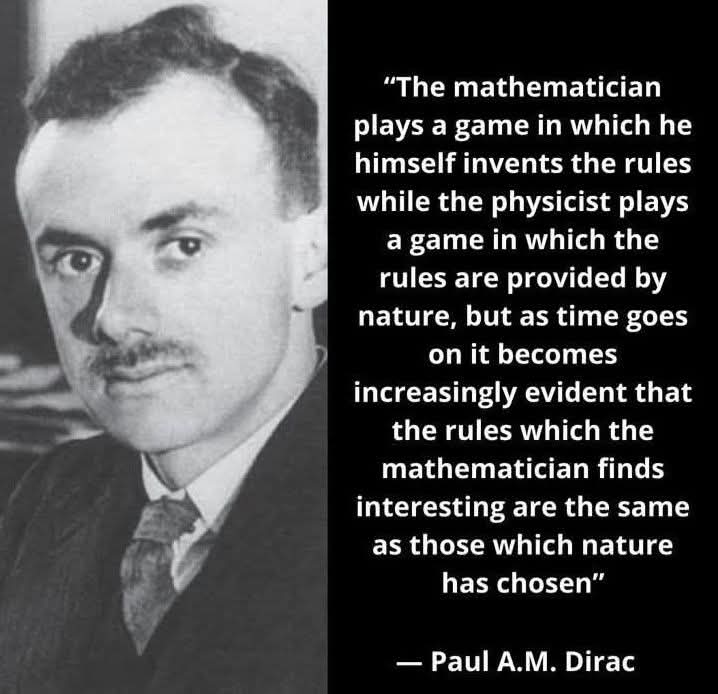 PhilosophyOfPhy's tweet image. ✍️ Paul Dirac