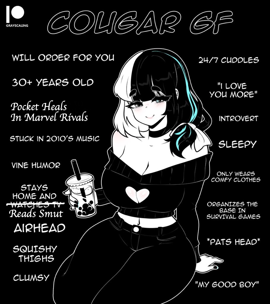 Cougar-Tuber GF Altered from the Cougar-Tuber

Original Artist: <a href="/gray_scaling/">Gray 🖤☠️</a>