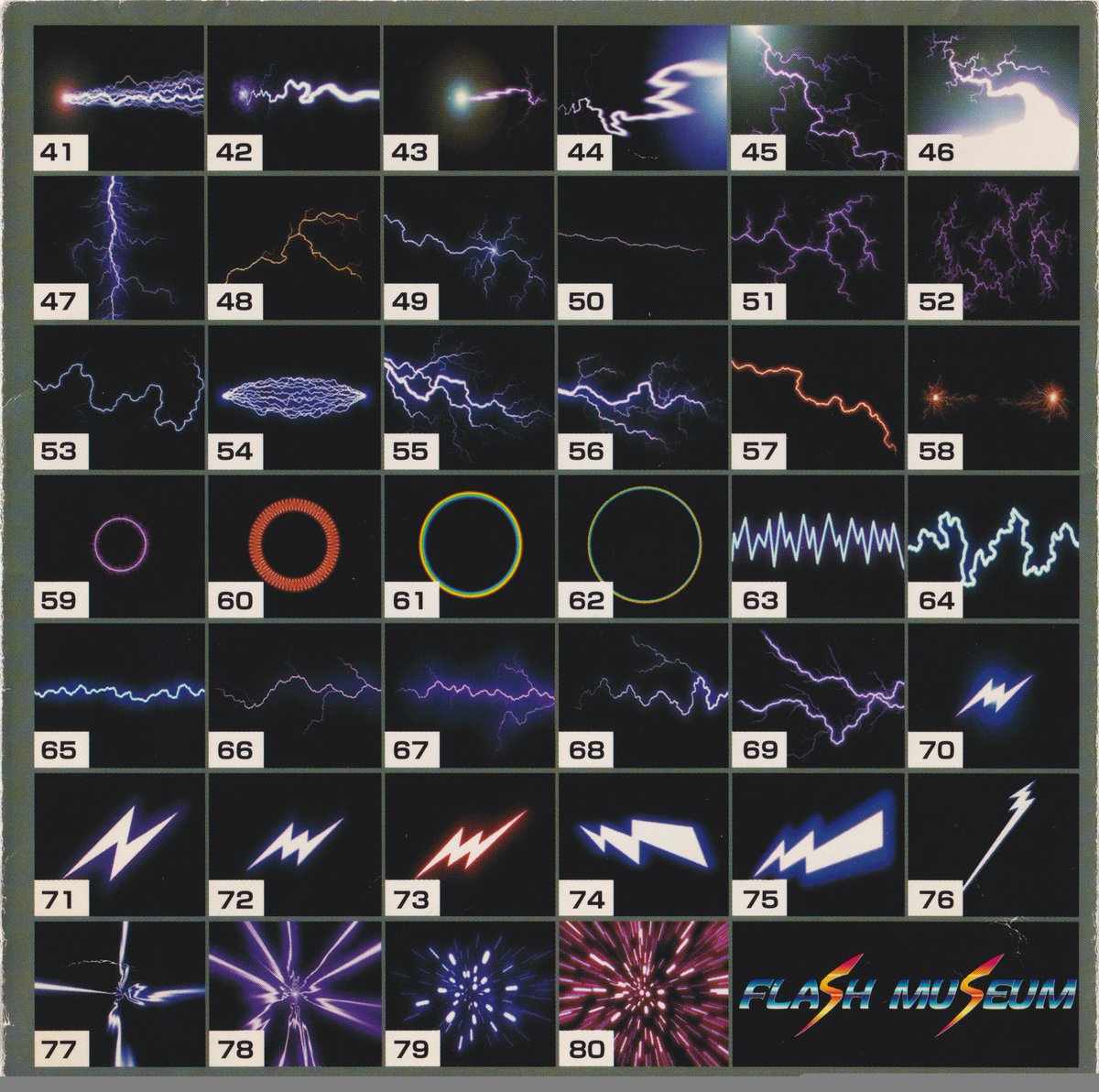 yuikenta's tweet image. バンダイ版の雷背景は「Flash museum vol2 」
に収録されている素材ということが判明しました！
OCGでも「素材辞典」に収録されている素材が使われていることが判明したカードもあります！

︎続きます▶