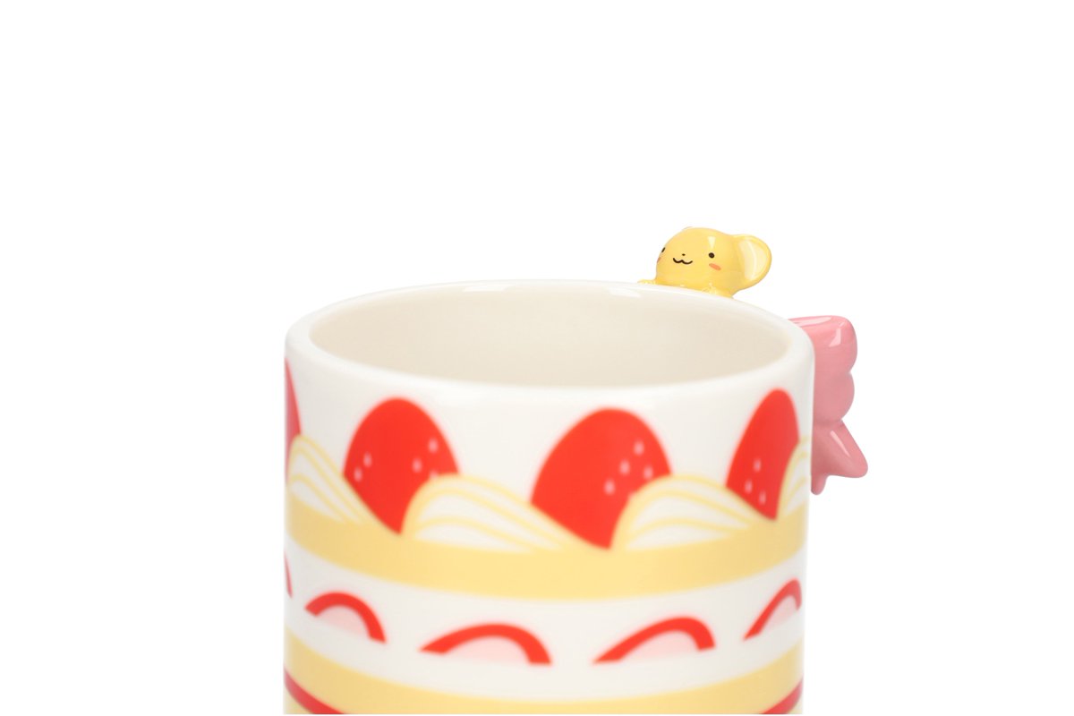 cc_takarabako's tweet image. ✨新商品情報✨
10/3(金)博多会場・オンラインに
ケロちゃんのマグカップが登場🌸

食いしんぼうなケロちゃんも大好きなケーキと、
持ち手はケロちゃんが身につけていた
リボンをイメージ🎀

カップの中をのぞきこむようなケロちゃんは、まるで飲み物を楽しみに待っているかのようです🌟
＃ccsakura