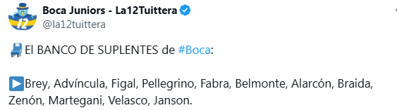 No podés armar un banco de suplentes sin un 9. No podés llevar a Fabra, que vence el contrato en 3 meses y no puede jugar en la Bombonera. No hay ni un pibe en todo el banco. Dalmasso juega en Reserva con 21 años, Simoni también. Por qué Aranda no tiene chances y Martegani va al