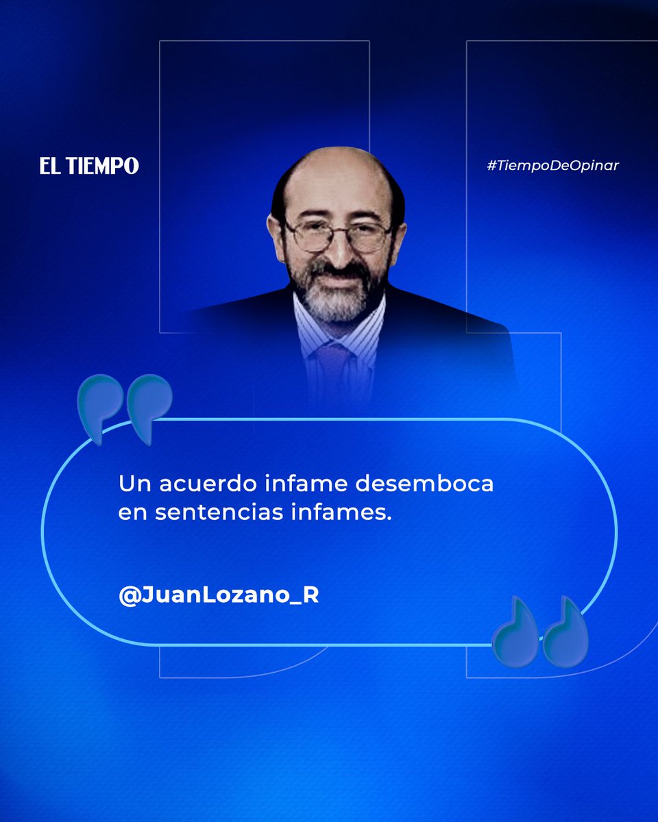 EL TIEMPO (@eltiempo) on Twitter photo 💬 #TiempoDeOpinar | Lea acá la columna titulada '¡Les salió barato!', por Juan Lozano (<a href="/JuanLozano_R/">Juan Lozano</a>) ➤ eltiempo.com/opinion/column… 💬 #TiempoDeOpinar | Lea acá la columna titulada '¡Les salió barato!', por Juan Lozano (<a href="/JuanLozano_R/">Juan Lozano</a>) ➤ eltiempo.com/opinion/column…