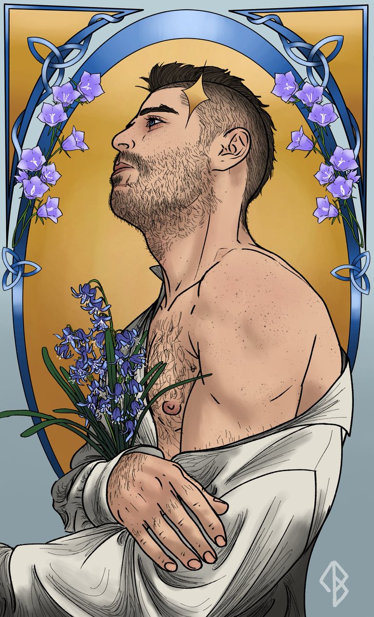 Ozy_Pineapple's tweet image. Here is the coloured Art Nouveau. It was really hard and I feel it needs more but at the same time don’t wanna ruin it. So here🫴🏻

#cod #soap #artnouveau #mactavish #modernwarfare