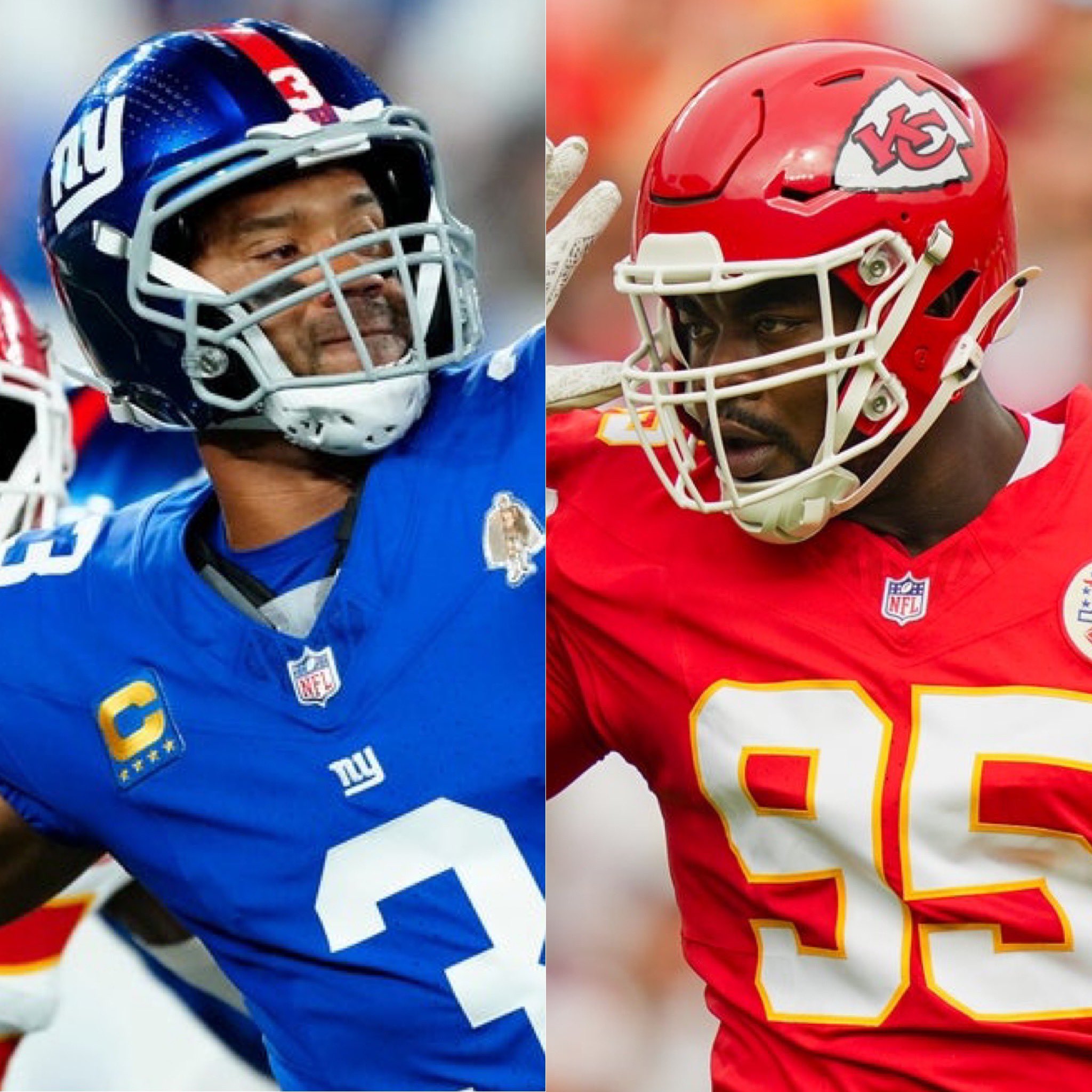 JPA on X: "This was interesting: Chris Jones just said in his postgame  interview that he's been trying to do a jersey swap with Russell Wilson for  a long time, but Russ