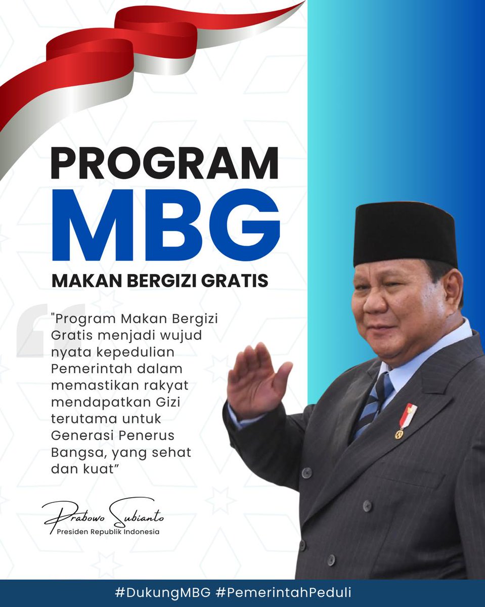 Program Makan Bergizi Gratis tidak hanya menjamin kecukupan gizi anak-anak, tapi juga berkontribusi mencetak generasi unggul menuju Indonesia Emas 2045.
#MakanBergiziGratis #IndonesiaEmas2045 #GiziAnak #GenerasiUnggul