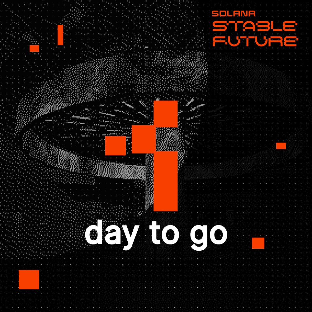 SolStableFuture's tweet image. Final countdown: in less than 24 hours, the agenda unfolds and the brightest minds share what’s next for stablecoins.
Catch every session live, and get ready for a few surprises.