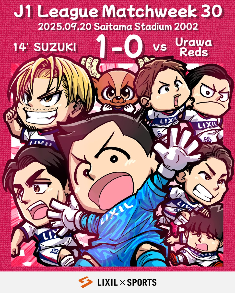 ˏˋ鹿島アントラーズ⚽️ ˎˊ˗ J1リーグ結果イラスト