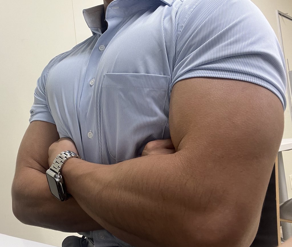 胸筋商談で1発契約💥