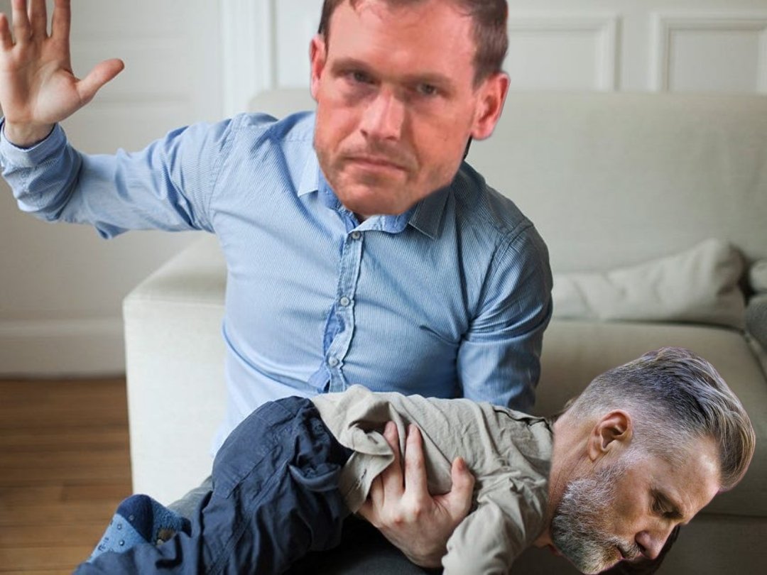 This is going to hurt you a lot more than its gonna hurt me.