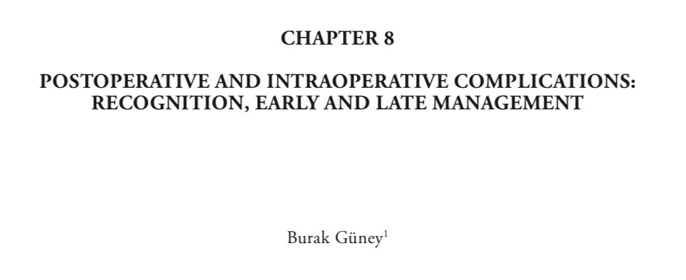 Obezite cerrahisinde komplikasyonlar ve yönetimlerine değindiğim bu değerli eserdeki bölümümü paylaşmaktan mutluluk duyuyorum. Yararlı olması dileği ile…

sauyayinlari.sakarya.edu.tr/uploaded/custo…