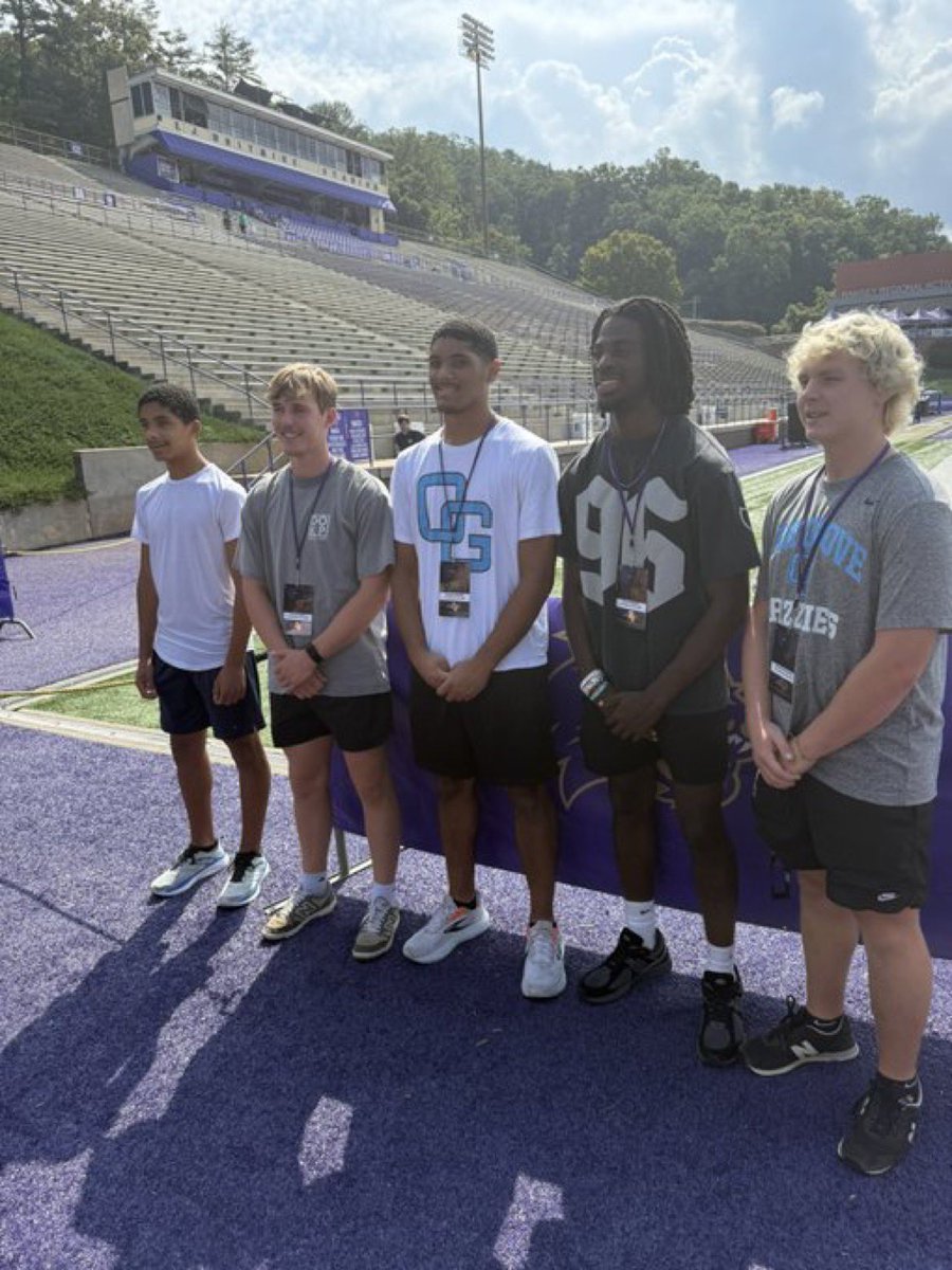 Had a great time at <a href="/CatamountsFB/">Western Carolina Football</a> with my teammates. 
<a href="/MalikHairston5/">Malik Hairston</a> <a href="/daemyn_johnson/">Daemyn Johnson</a> <a href="/nate_johnson692/">Nate Johnson</a> <a href="/TreadwayGrayson/">Grayson Treadway</a>.
<a href="/DanOrnerKicking/">DanOrnerKicking</a> 
<a href="/CoachCreason66/">Rob Creason</a> 
<a href="/Coach_kwebb/">Coach Kerry Webb</a>