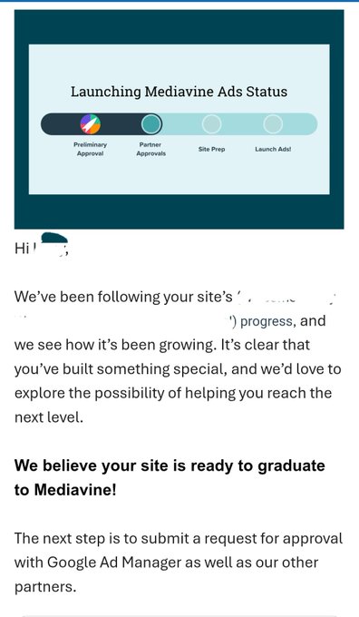HidingFromStalkers - Yeay, here we go again! From #journey to #mediavine https://t.co/SLCvcQwMyK