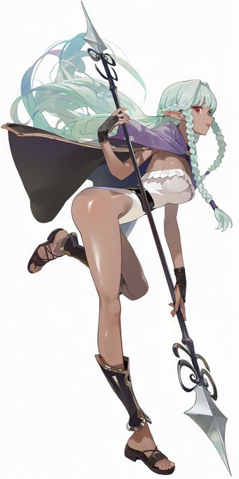 Rosalinde / ロザリンデ  
#UnicornOverlord #ユニコーンオバーロード 