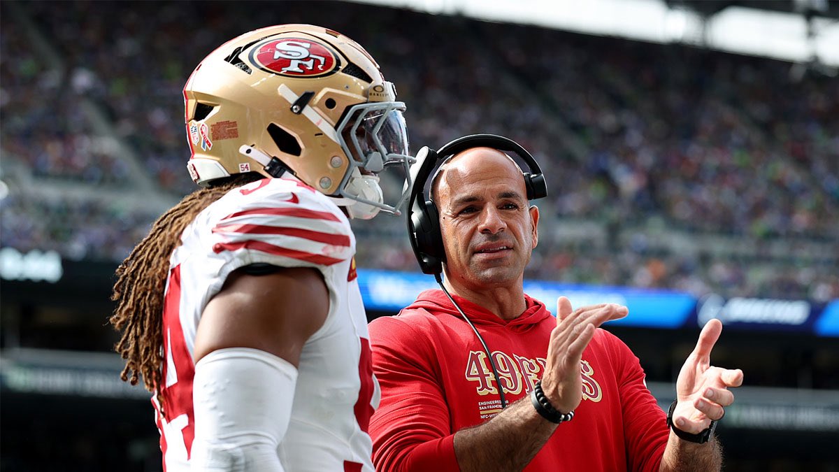 Robert Saleh Appreciation Post ‼️‼️

Points Allowed in first three games:
13 
21
15 (13 points by defense)

A DEFENSIVE GENIUS #FTTB #49ers