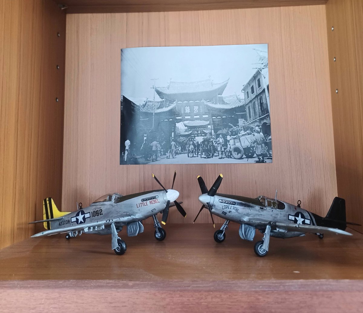 tureven0522's tweet image. #Mustang  over
#China

#Monogram #モノグラム 
#Revell #レベル