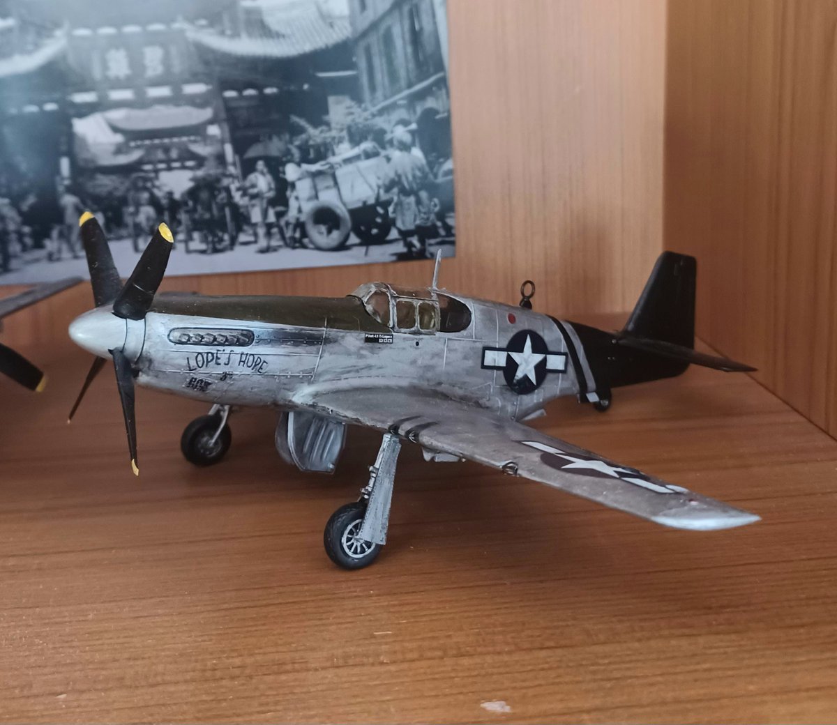 tureven0522's tweet image. #Mustang  over
#China

#Monogram #モノグラム 
#Revell #レベル