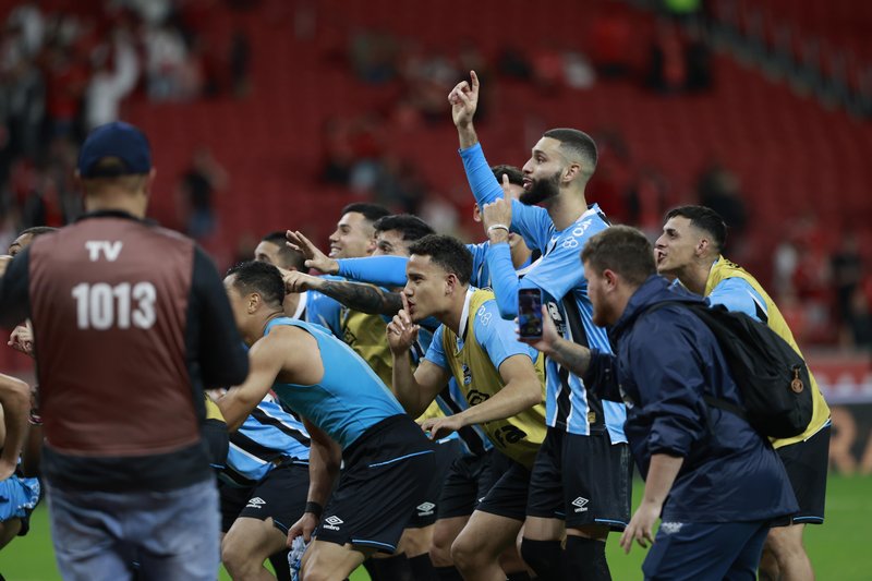 Vitórias do #Grêmio no novo Beira-Rio

2016 - 1x0
2018 - 2x1
2020 - 1x0
2020 - 1x0
2021 - 2x1
2022 - 3x0
2025 - 3x2

Tricolor passa a ser o maior carrasco do #Inter no estádio (desde 2014). 🇪🇪🔥

📸 André Ávila / GZH