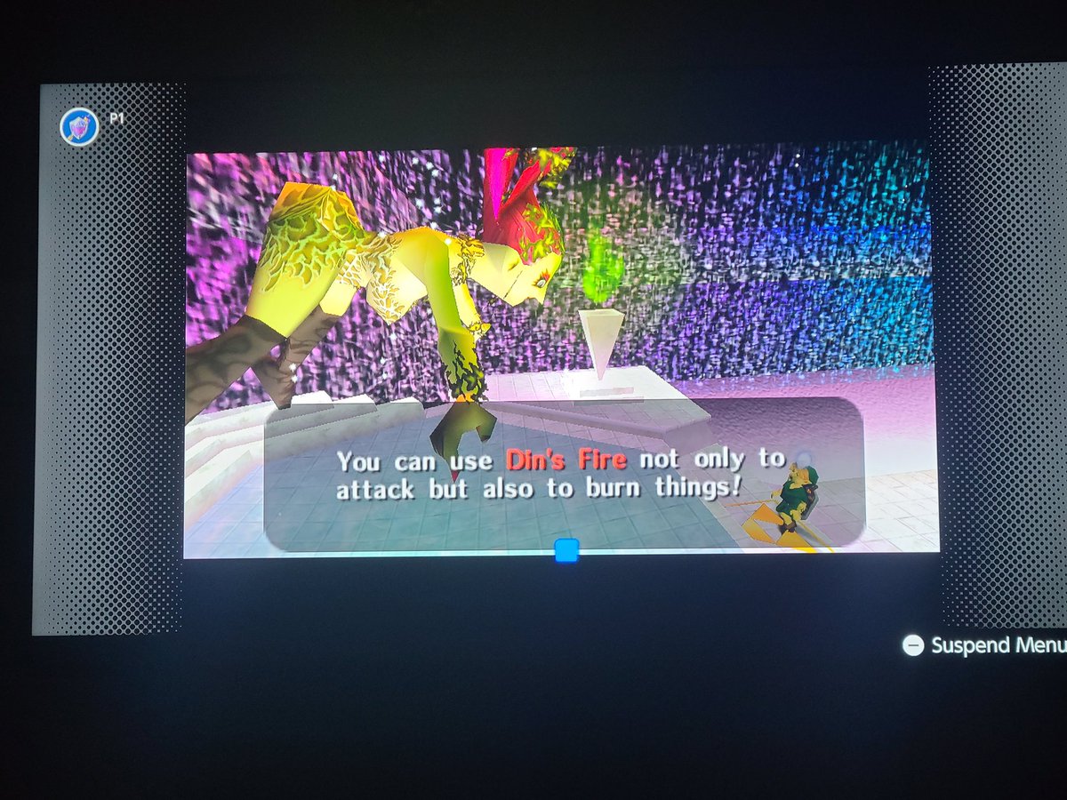 Playing Ocarina of Time for the first time ever.

<a href="/KirklandJones/">Costco</a> say I need the og controller, so here we are.

Also, I know I need my other shield.  It got burned up ☠️