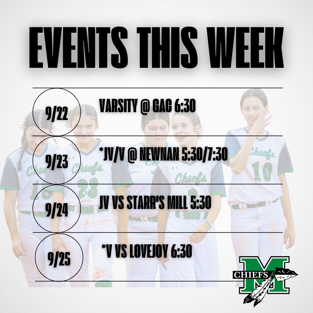 Chiefs Country! The week ahead!