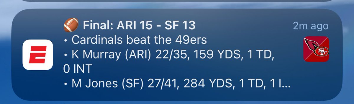 BobbyTimpson's tweet photo. @NFL @49ers The game was so good espn couldn’t get it right#espn #letsgoniners #fypage https://t.co/jhptqVwyxV
