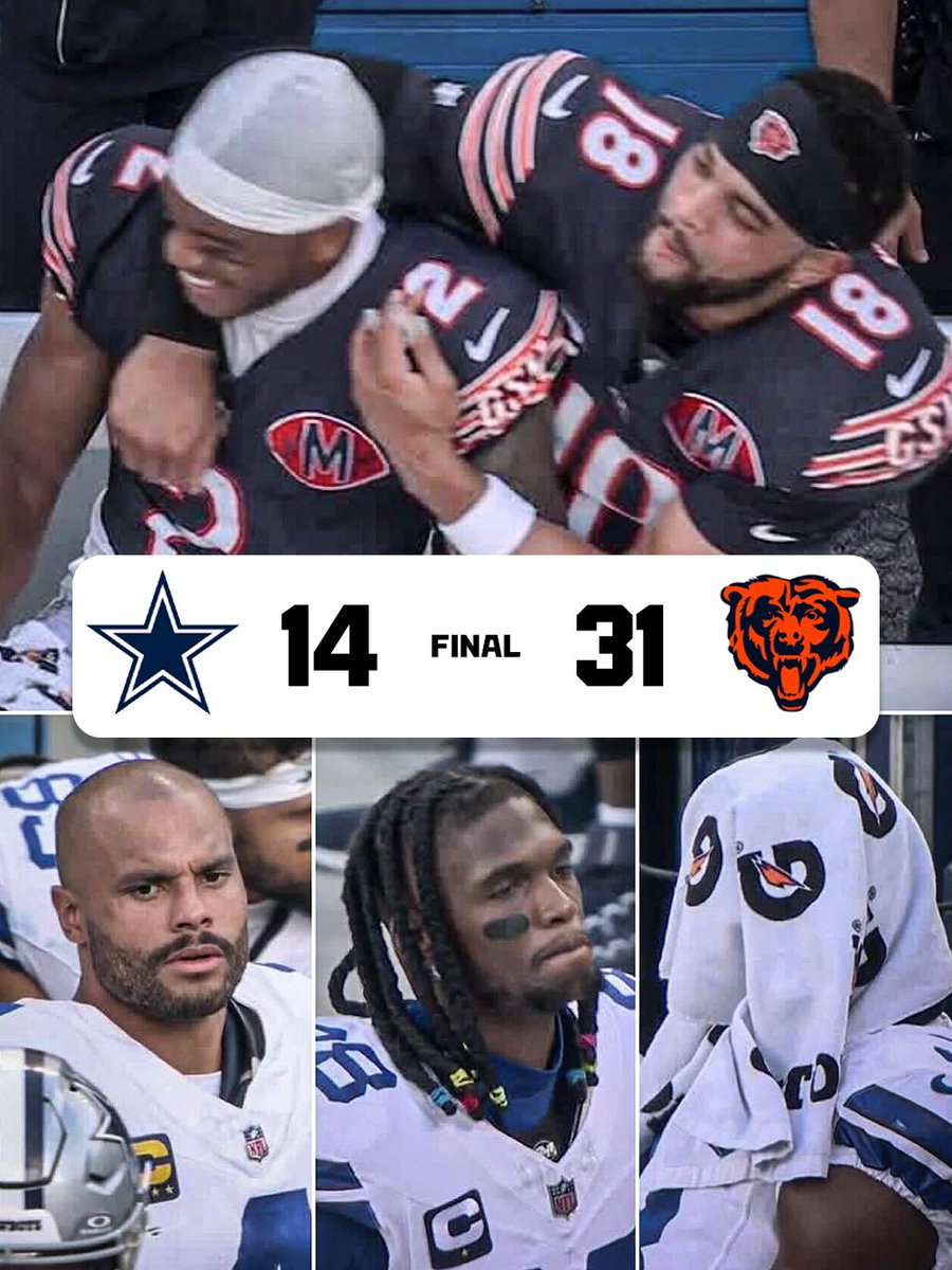 ESPNNFL's tweet photo. The Bears put on a show for the home crowd in their first win of the season 😤 https://t.co/ZgwuQQns9Y