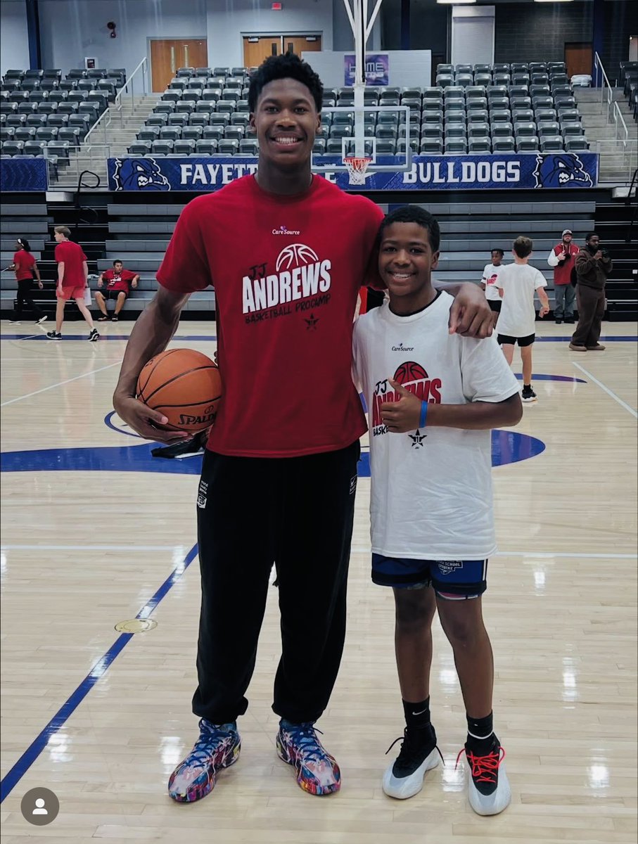 JaShawn “JJ” Andrews (@jjandrews2026) on Twitter photo DAY 2- Fayetteville, Arkansas
EACH 1… REACH 1… TEACH 1
🏀 INAUGURAL JJ ANDREWS PRO CAMP 🏀
Dreams to Reality 🙏🏾 Thank you to everyone that made this happen!
<a href="/caresource/">CareSource</a> <a href="/ProCamps/">ProCamps</a> <a href="/LRCA_Hoops/">Little Rock Christian Academy Basketball</a> <a href="/RazorbackMBB/">Arkansas Razorbacks Men’s Basketball 🐗</a> <a href="/BradBealElite/">Bradley Beal Elite</a> <a href="/thollowaystl/">Tim Holloway</a> DAY 2- Fayetteville, Arkansas
EACH 1… REACH 1… TEACH 1
🏀 INAUGURAL JJ ANDREWS PRO CAMP 🏀
Dreams to Reality 🙏🏾 Thank you to everyone that made this happen!
<a href="/caresource/">CareSource</a> <a href="/ProCamps/">ProCamps</a> <a href="/LRCA_Hoops/">Little Rock Christian Academy Basketball</a> <a href="/RazorbackMBB/">Arkansas Razorbacks Men’s Basketball 🐗</a> <a href="/BradBealElite/">Bradley Beal Elite</a> <a href="/thollowaystl/">Tim Holloway</a>