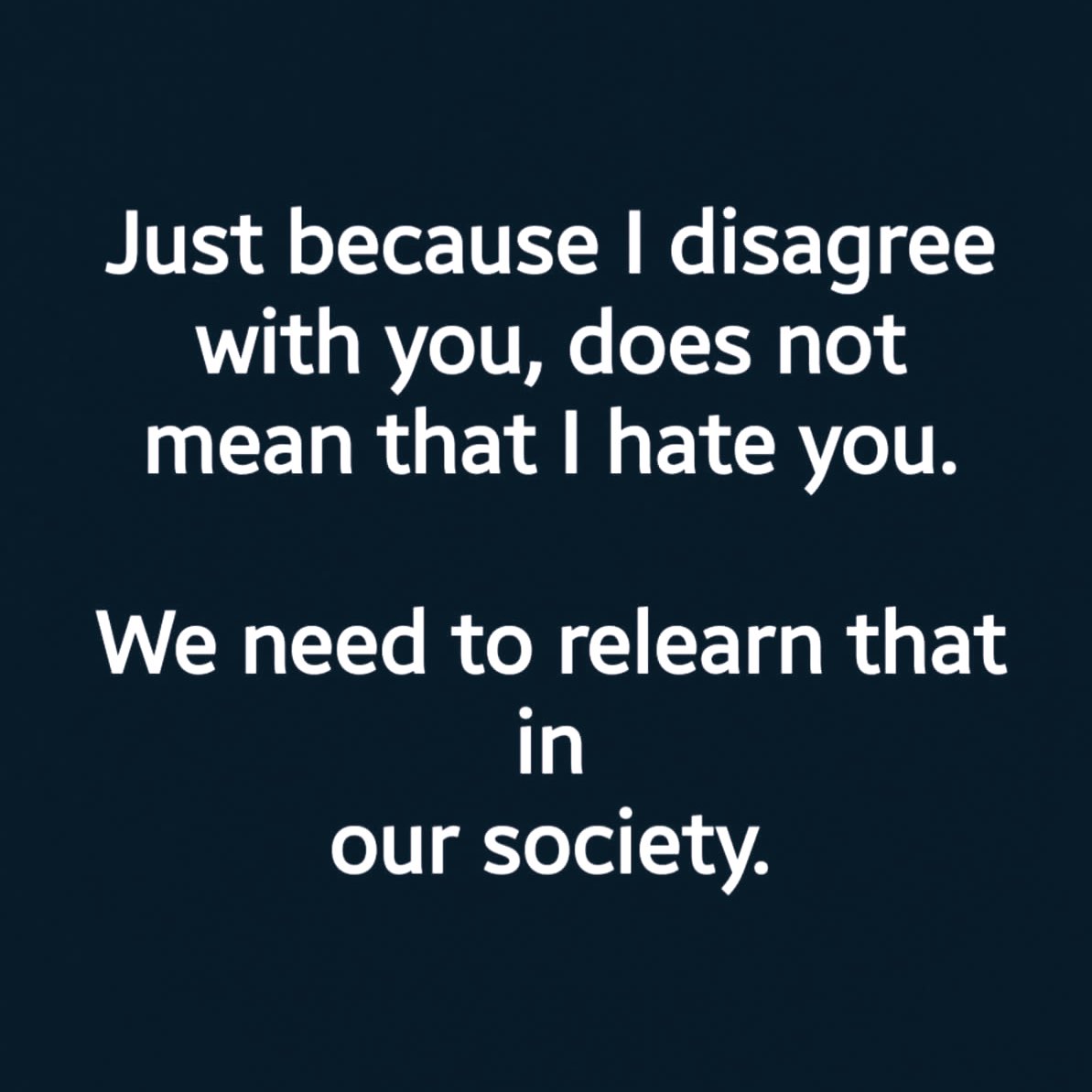 Words to live by. 🇺🇸