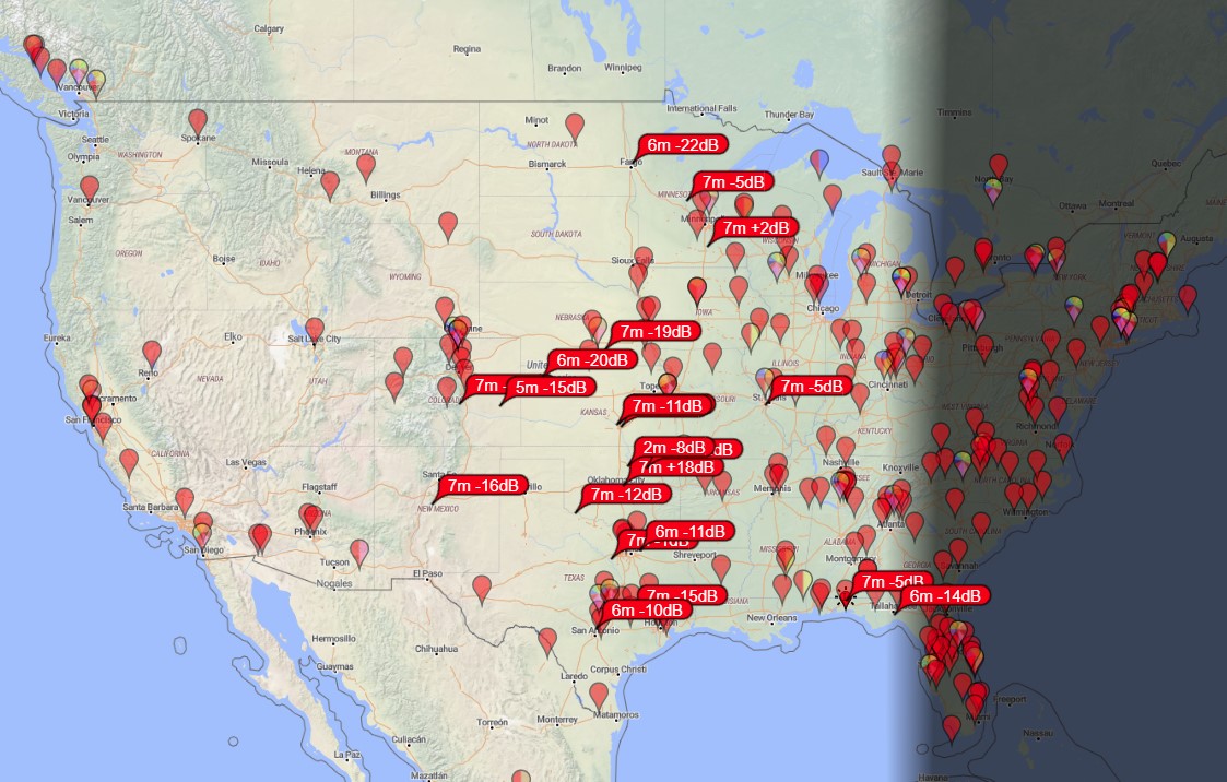 Although not very stable, some life on 6M here in EM60