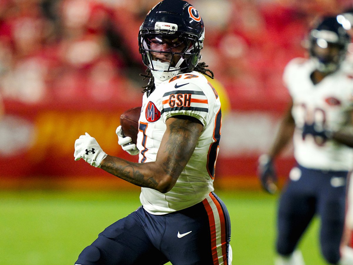 Luther Burden III vs. Dallas:

3 receptions 
101 yards
1 TD

The rookie has arrived.