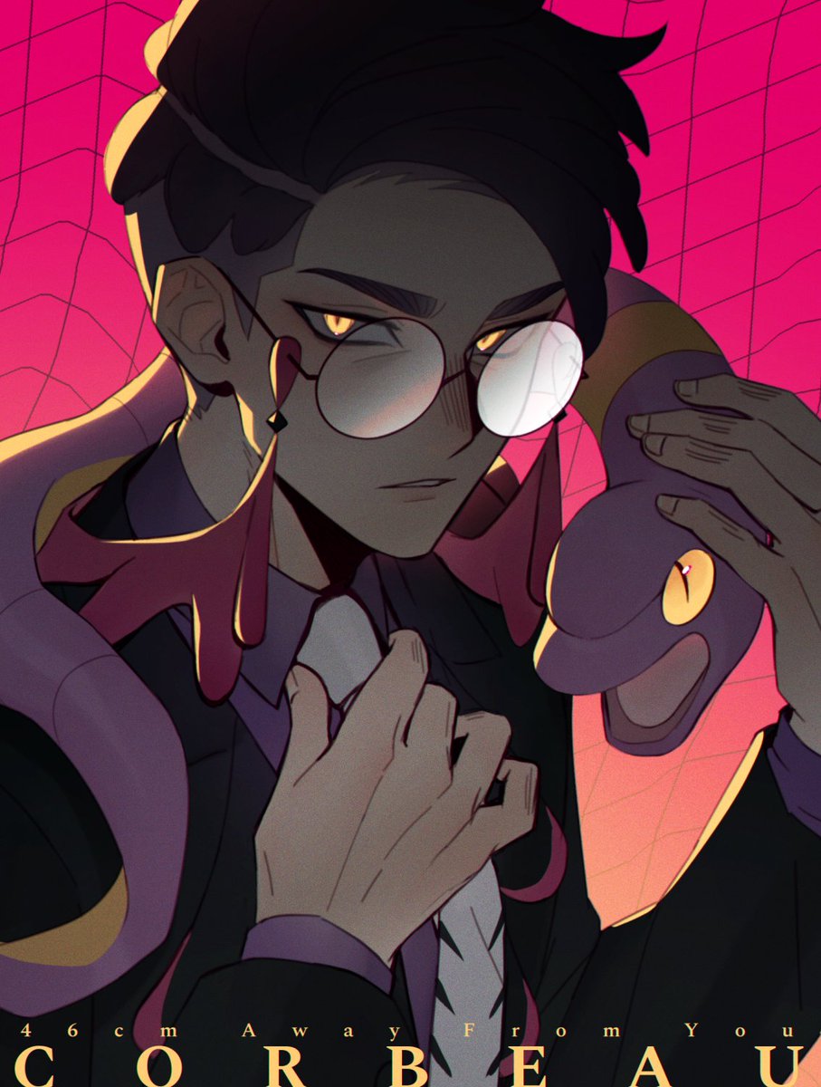 i drew corbeau again... 🐍#PokemonLegendsZA