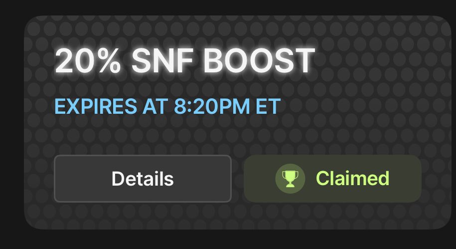 Novig now has a 20% SNF parlay boost