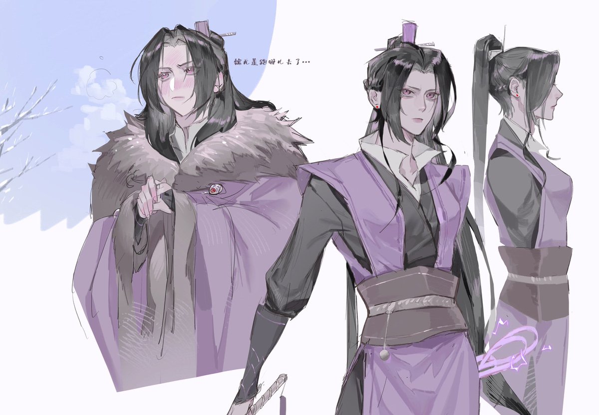 sutecha_'s tweet image. #JiangCheng #江澄 Fem!JC

(Art by liubingyi88753 on Lofter. Posted with permission.)