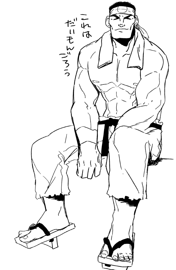 #格ゲーキャラ描こうぜ 