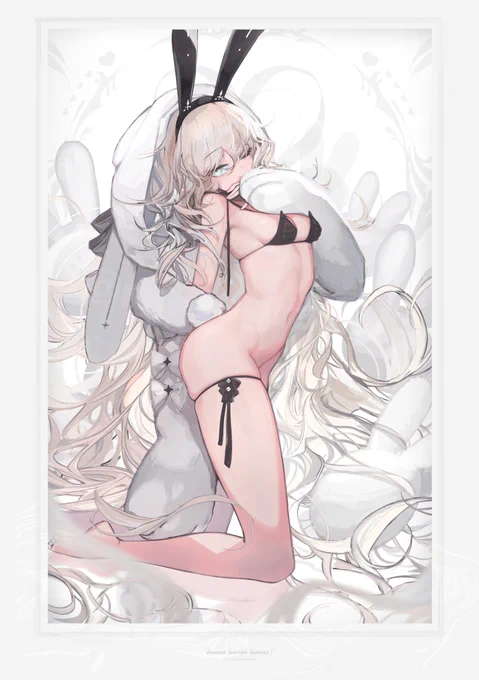 my main contribution for the bunny collab book! Happy to have been a part of it- hopefully will have the chance for more collabs like this in the future!