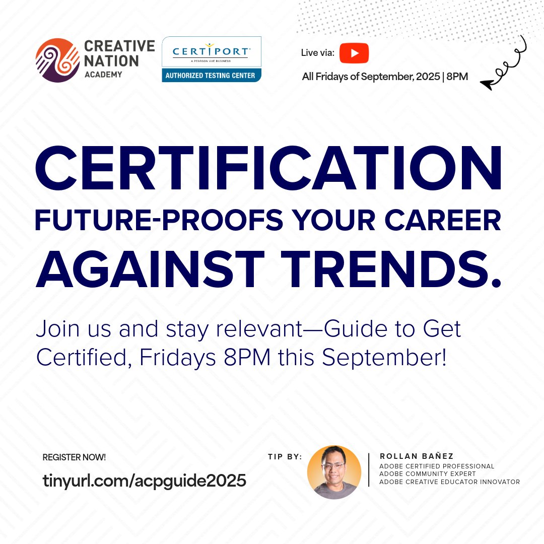 rollanbanez's tweet image. Stay ahead with certification

Future-proof your skills! Join us Fridays at 8 PM this September for the ultimate guide to getting certified. Stay relevant and thrive in your career journey. 🌟

#CareerGrowth #ProfessionalCertification #StayRelevant